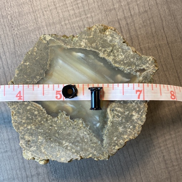 Metal Mandala Boho 2 gauge Ear Plug Tunnels - Picture 9 of 10